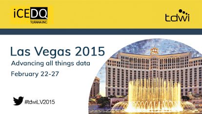 TDWI Vegas 2015 - iCEDQ Feature Image