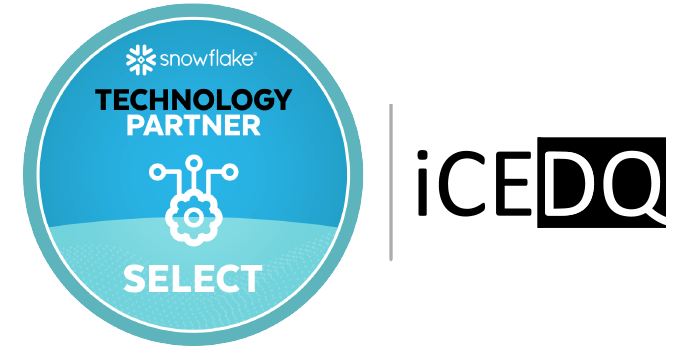 iCEDQ is a Select Technology Partner of Snowflake-iCEDQ