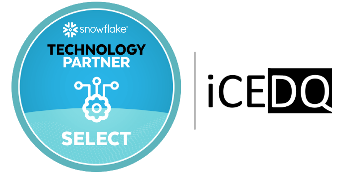 iCEDQ is a Select Technology Partner of Snowflake-iCEDQ