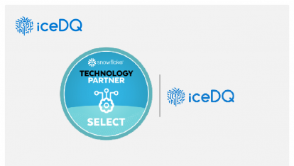 iceDQ has achieved Snowflake Technology Select Status Featured Image - iceDQ