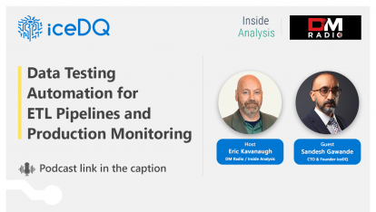 Data Testing Automation for ETL Pipelines and Production Monitoring