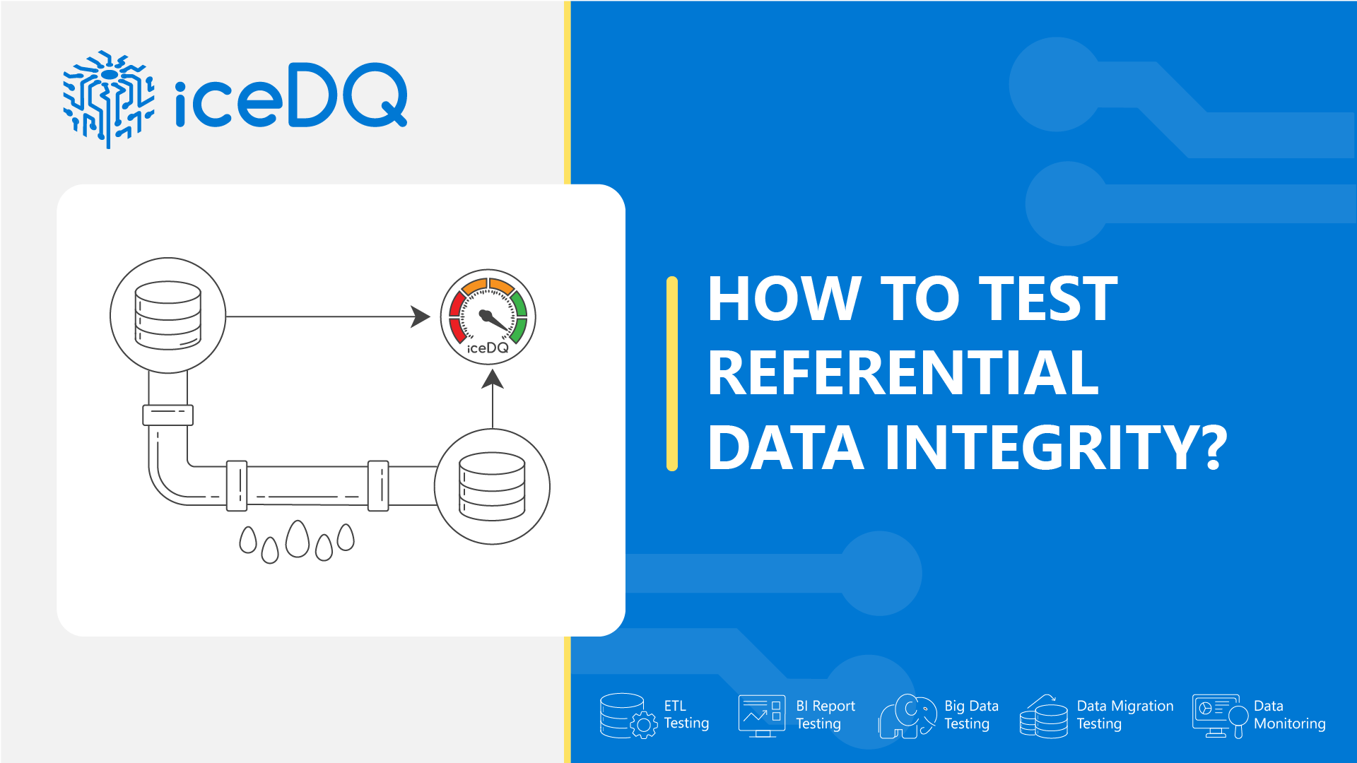 How to test Referential Data Integrity using iceDQ