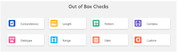 Out-of-Box Checks layout
