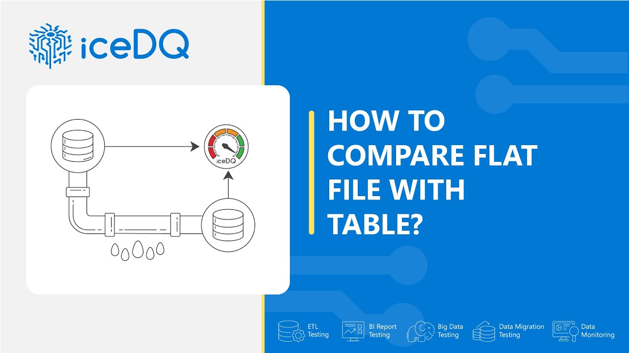 How to Compare Source and Target Database Schemas with iceDQ?