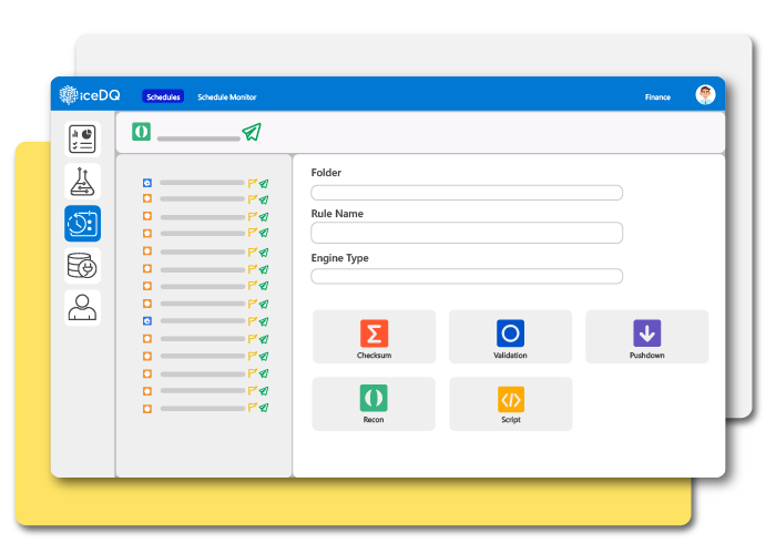 Multiple Rule type - iceDQ