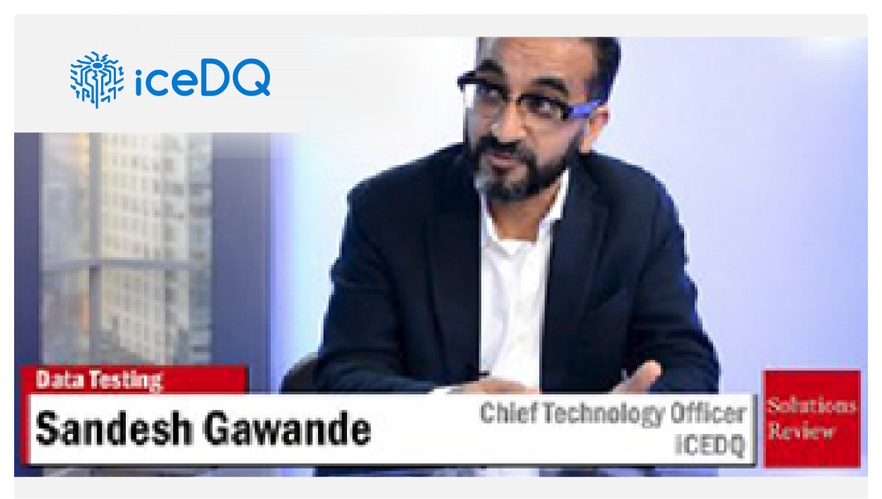 Solutions Review had an expert-iceDQ